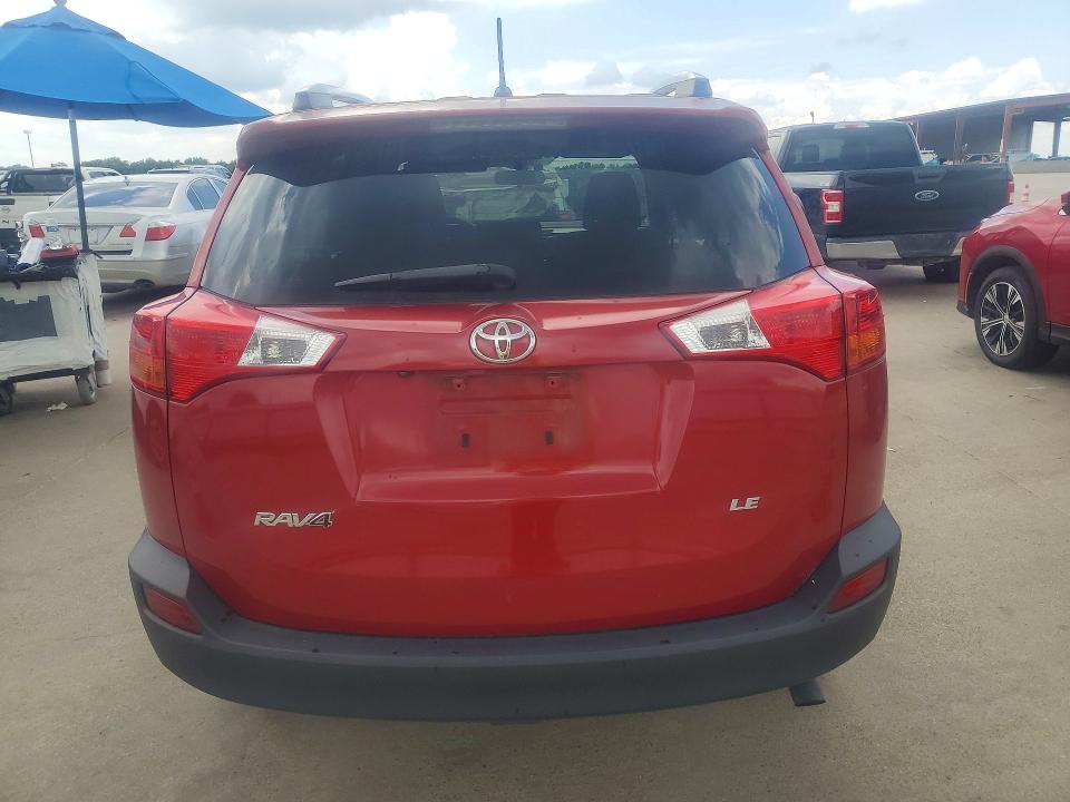 2014 Toyota Rav4 VIN JTMZFREV0ED031280 COPART salvage auction — FRONT END, TX - SALVAGE VEHICLE TITLE, sold $2,900 on 2026-07-23 (photo 6)