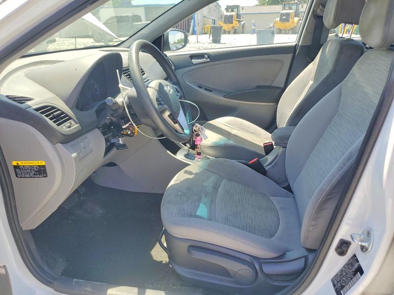 2017 Hyundai Accent VIN KMHCT4AE4HU359714 COPART salvage auction — VANDALISM, Nc - Salvage Certificate Of Title, sold $1,600 on 2026-07-29 (photo 7)
