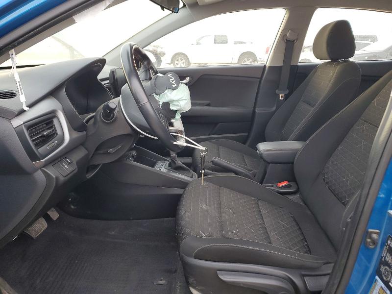2023 Kia Rio VIN 3KPA25AD6PE542055 COPART salvage auction — FRONT END, Ab - Bos - Salvage, sold $2,050 on 2026-07-02 (photo 7)