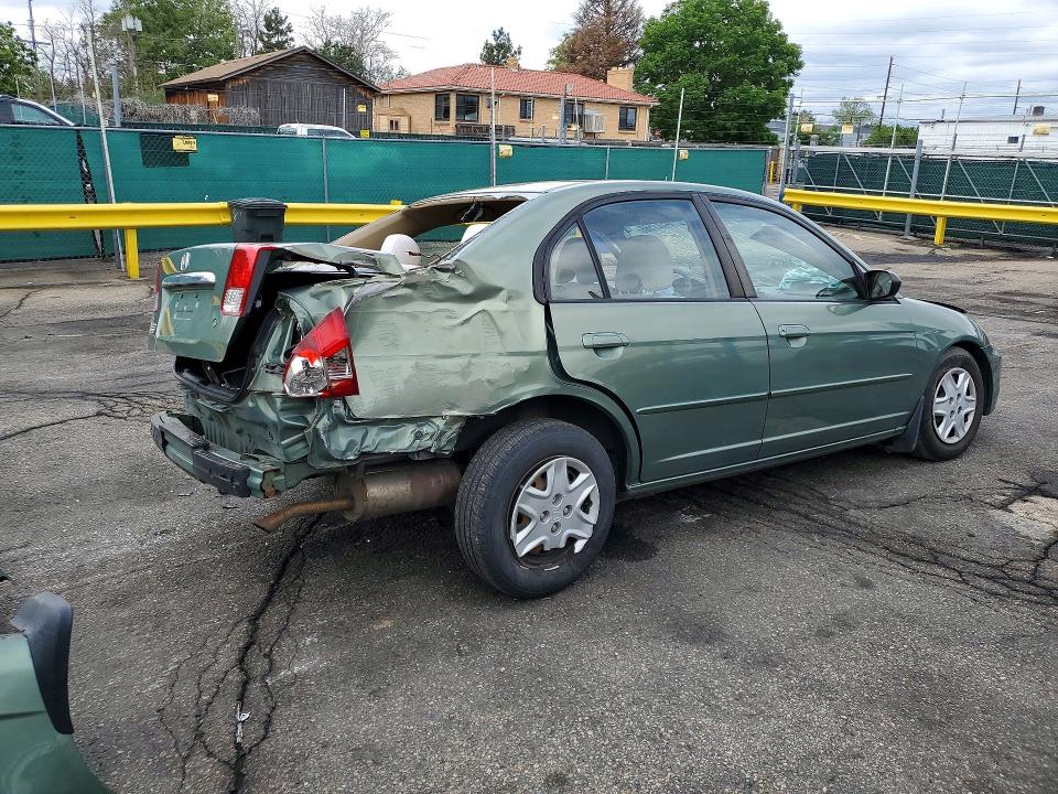 2003 Honda Civic VIN 2HGES16563H527714 COPART salvage auction — FRONT END, CO - PUBLIC - SALVAGE TITLE, sold $700 on 2026-07-09 (photo 3)