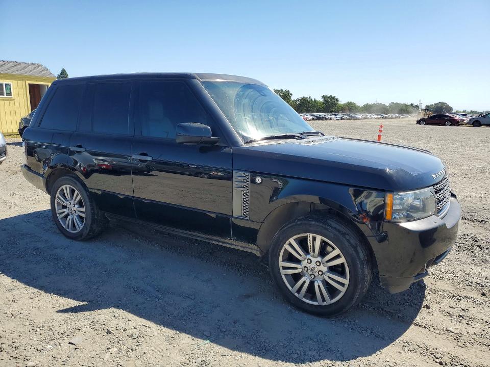 2011 Land rover RANGE ROVER VIN SALMF1D4XBA354830 COPART salvage auction — REAR END, CA - SALVAGE CERTIFICATE, sold $675 on 2026-07-23 (photo 4)