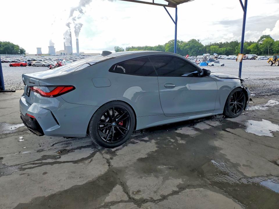 2022 BMW M4 VIN WBA83AP09NCH68927 COPART salvage auction — FRONT END, Fl - Cert Of Title Slvg Rebuildable, sold $12,100 on 2026-07-30 (photo 3)