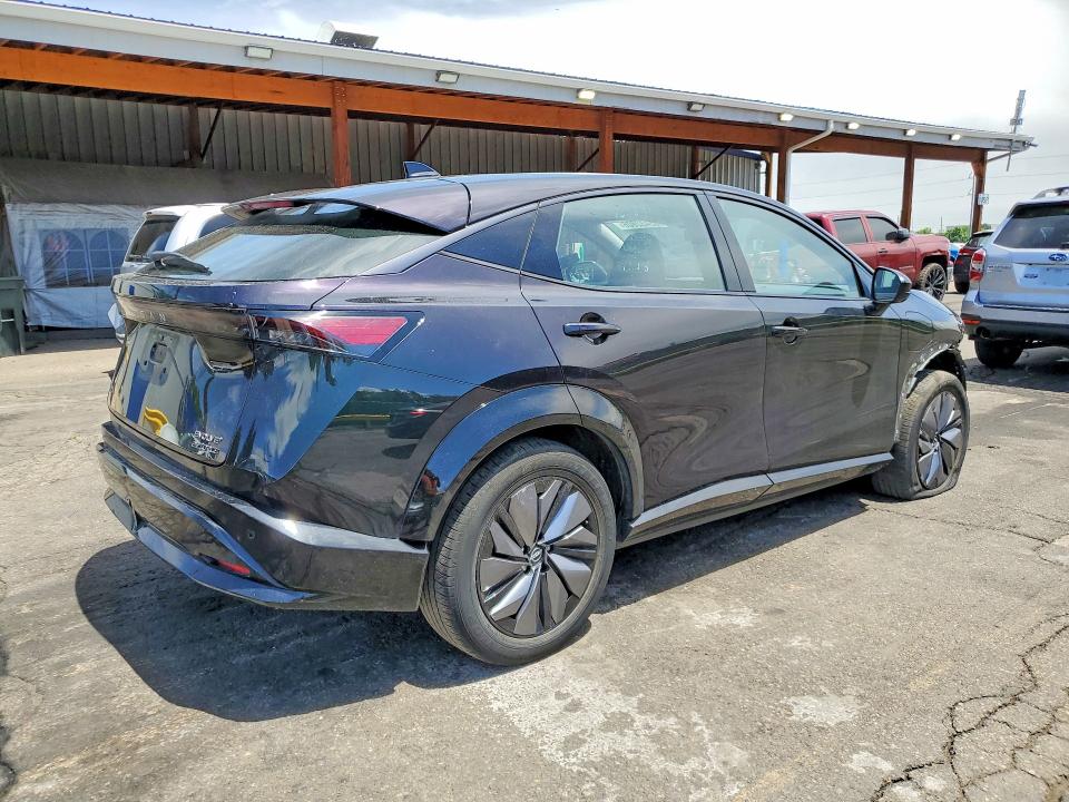 2024 Nissan Ariya VIN JN1DF0BB5RM737637 COPART salvage auction — FRONT END, Co - Public - Salvage Title, sold $10,500 on 2026-07-02 (photo 3)
