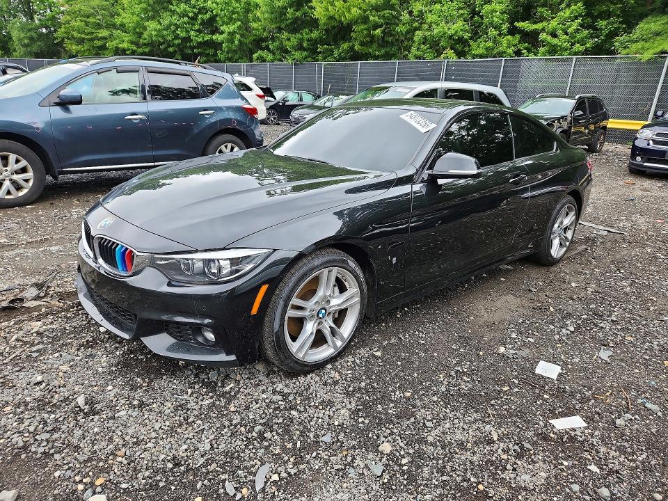2018 BMW 4er VIN WBA4W5C53JAA49578 COPART salvage auction — FRONT END, Md - Cert Of Salvage > 75% Damage, sold $6,100 on 2026-08-07 (photo 1)