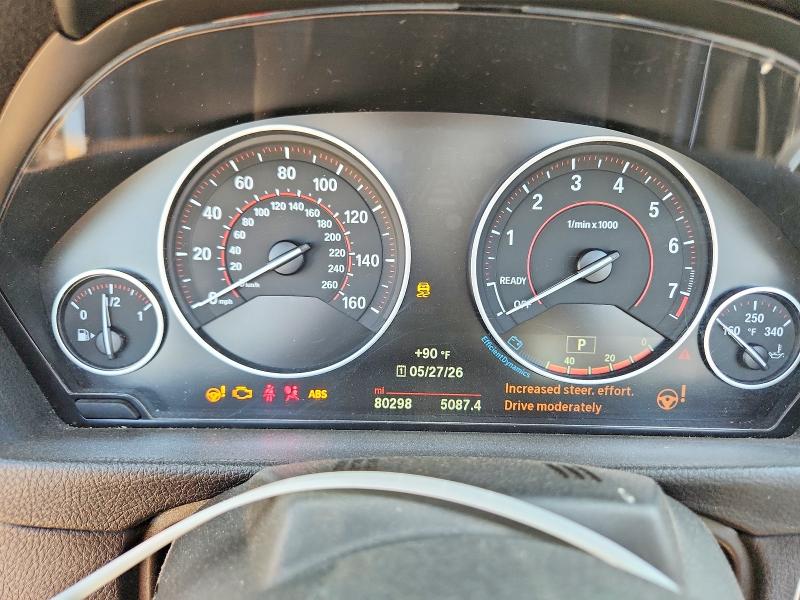 2018 BMW 4er VIN WBA4Z1C59JEC59224 COPART salvage auction — FRONT END, Il - Salvage Certificate, sold $3,350 on 2026-07-07 (photo 9)