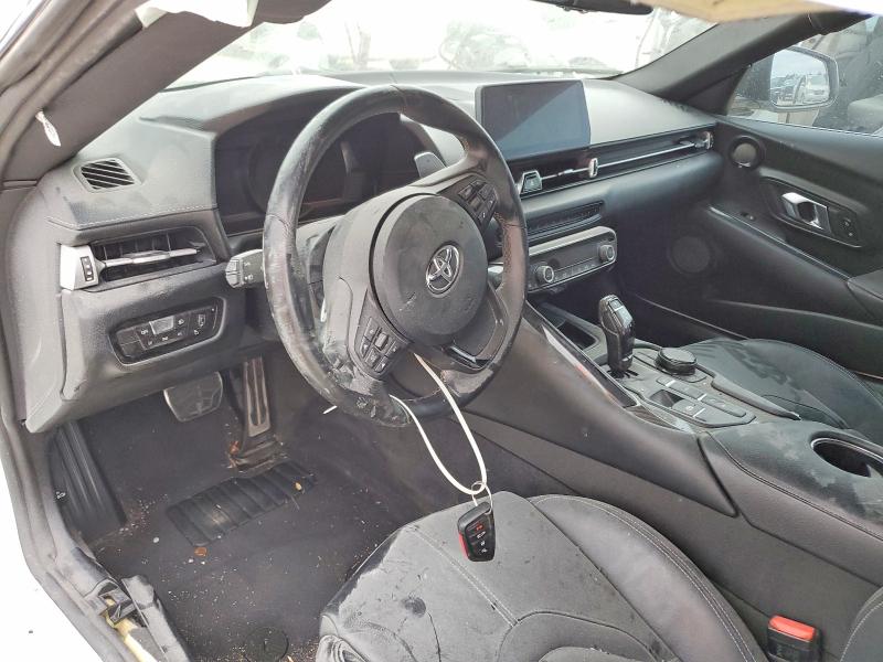 2022 Toyota Supra VIN WZ1DB0C01NW049558 COPART salvage auction — SIDE, Tx - Salvage Vehicle Title, sold $11,200 on 2026-07-28 (photo 8)