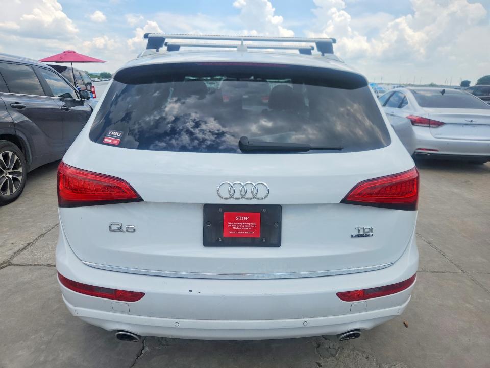 2015 Audi Q5 VIN WA1CMAFP7FA084715 COPART salvage auction — FRONT END, Tx - Salvage Vehicle Title, sold $1,050 on 2026-07-27 (photo 6)