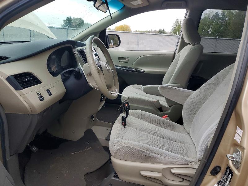 2011 Toyota Sienna VIN 5TDKA3DC8BS005118 COPART salvage auction — REAR END, ON - PERMIT SALVAGE, sold $2,350 on 2026-07-23 (photo 7)