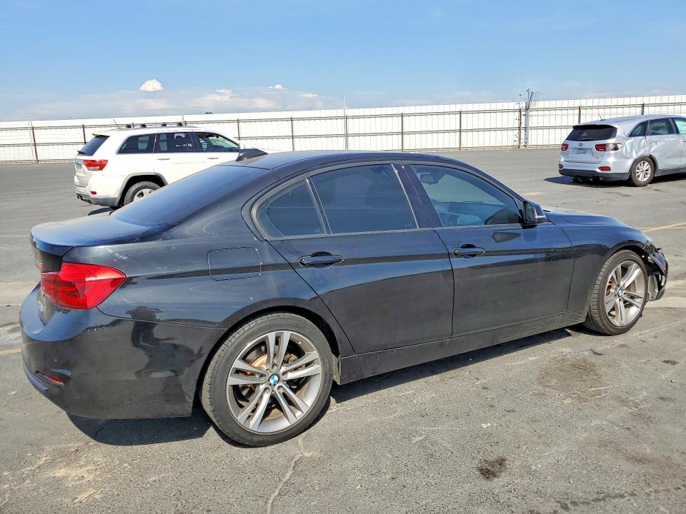 2016 BMW 3er VIN WBA8E9C57GK603880 COPART salvage auction — FRONT END, Ca - Salvage Certificate, sold $3,800 on 2026-07-13 (photo 3)
