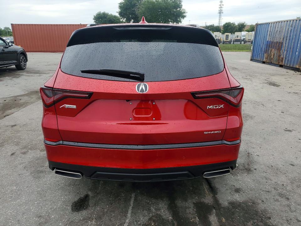 2026 Acura Mdx VIN 5J8YE1H94TL001024 COPART salvage auction — FRONT END, FL - CERT OF TITLE SLVG REBUILDABLE, sold $18,600 on 2026-07-02 (photo 6)