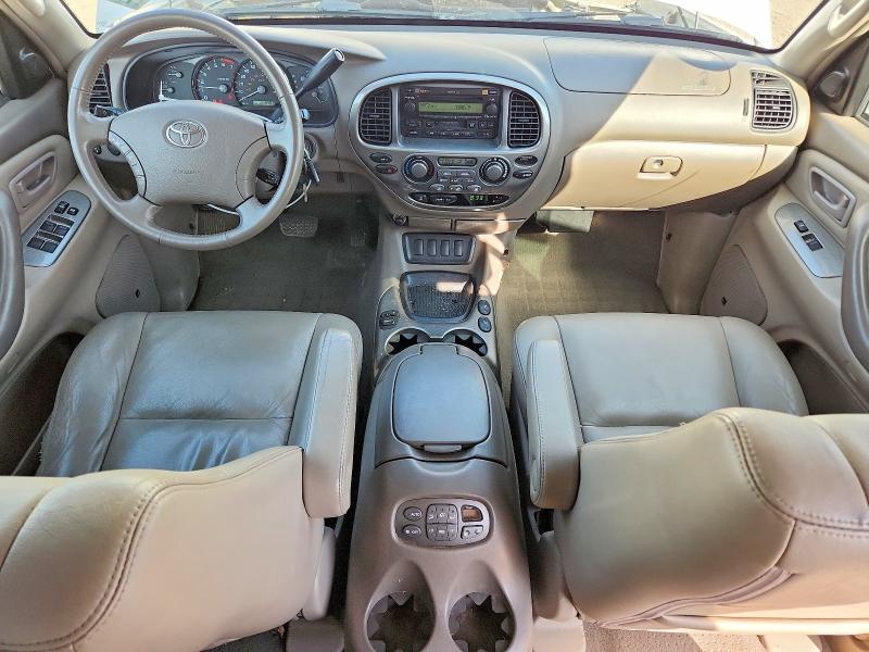 2007 Toyota Sequoia VIN 5TDBT48A17S278529 COPART salvage auction — REAR END, Il - Salvage Certificate, sold $1,150 on 2026-07-07 (photo 8)