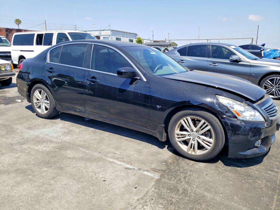 2015 Infiniti Q40 VIN JN1CV6AP3FM502342 COPART salvage auction — FRONT END, Ca - Salvage Certificate, sold $1,950 on 2026-07-08 (photo 4)