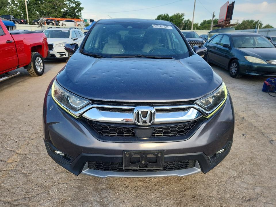 2017 Honda Cr-v VIN 7FARW1H54HE043723 COPART salvage auction — HAIL, Ca - Salvage Certificate, sold $4,300 on 2026-07-15 (photo 5)