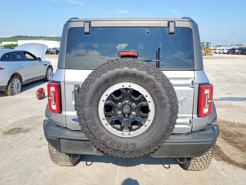 2023 Ford Bronco VIN 1FMDE5CP3PLB45188 COPART salvage auction — FRONT END, OK - CERT OF TITLE-SALVAGE, sold $12,200 on 2026-07-29 (photo 6)