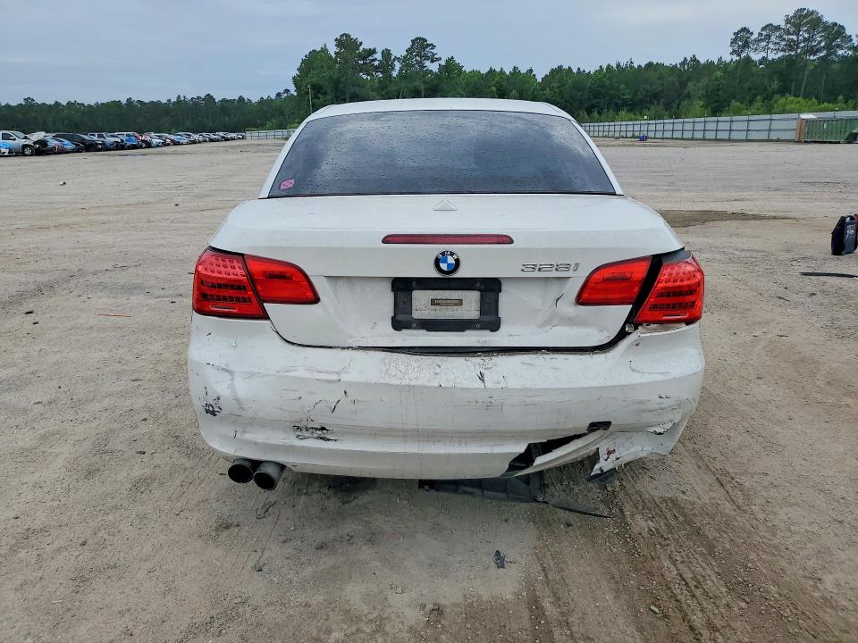 2013 BMW 3er VIN WBADW3C52DJ525082 COPART salvage auction — REAR END, Sc - Cert Of Title-Salvage, sold $1,750 on 2026-07-06 (photo 6)