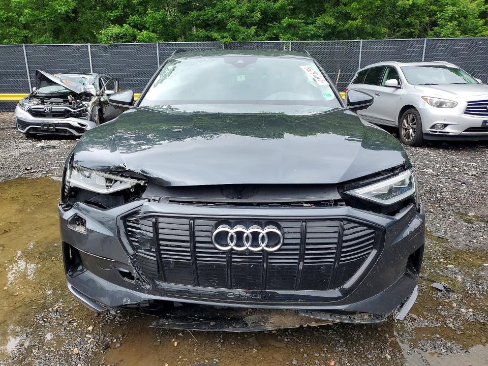 2021 Audi E-tron VIN WA1AAAGE5MB010701 COPART salvage auction — FRONT END, Md - Cert Of Salvage > 75% Damage, sold $13,000 on 2026-08-14 (photo 5)