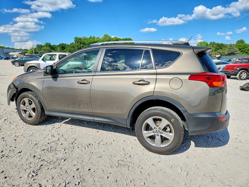 2015 Toyota Rav 4 VIN JTMRFREV5FD139265 COPART salvage auction — FRONT END, Tn - Salvage Certificate, sold $3,850 on 2026-07-09 (photo 2)