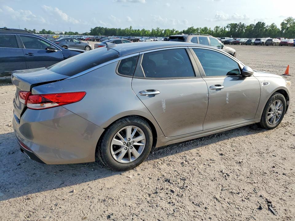 2018 Kia Optima VIN 5XXGT4L39JG201222 COPART salvage auction — SIDE, Tx - Salvage Vehicle Title, sold $150 on 2026-07-21 (photo 3)