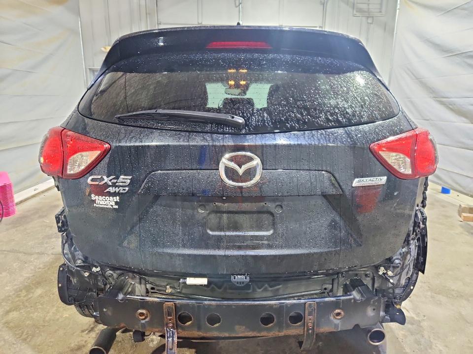2015 Mazda VIN JM3KE4CY2F0457508 COPART salvage auction — FRONT END, Nh - Cert Of Title-Salvage, sold $90 on 2026-07-23 (photo 6)