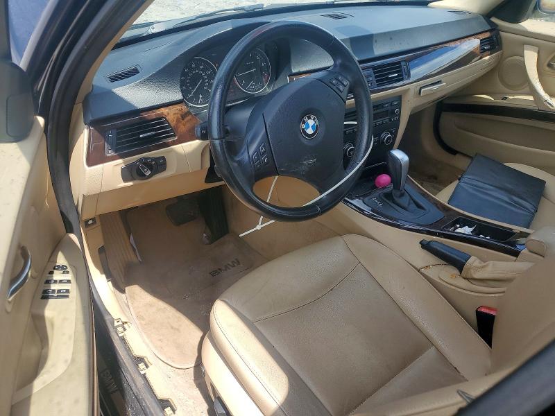 2011 BMW 3er VIN WBAPH7C50BE677060 COPART salvage auction — REAR END, GA - CERT OF TITLE-SALVAGE, sold $425 on 2026-07-08 (photo 8)