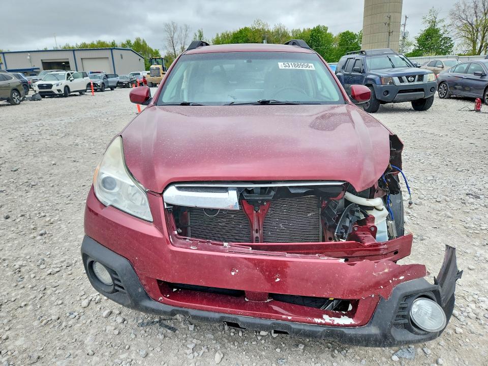 2014 Subaru Outback VIN 4S4BRCKC0E3244594 COPART salvage auction — FRONT END, Mi - Certificate Of Title, sold $1,350 on 2026-07-02 (photo 5)