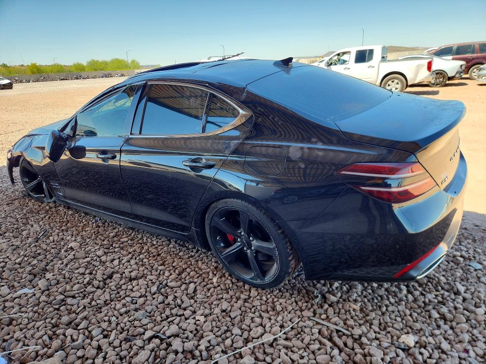 2026 Genesis G70 VIN KMTG44SE0TU160218 COPART salvage auction — ROLLOVER, Az - Cert Of Title - Salvage, sold $4,999 on 2026-07-25 (photo 2)