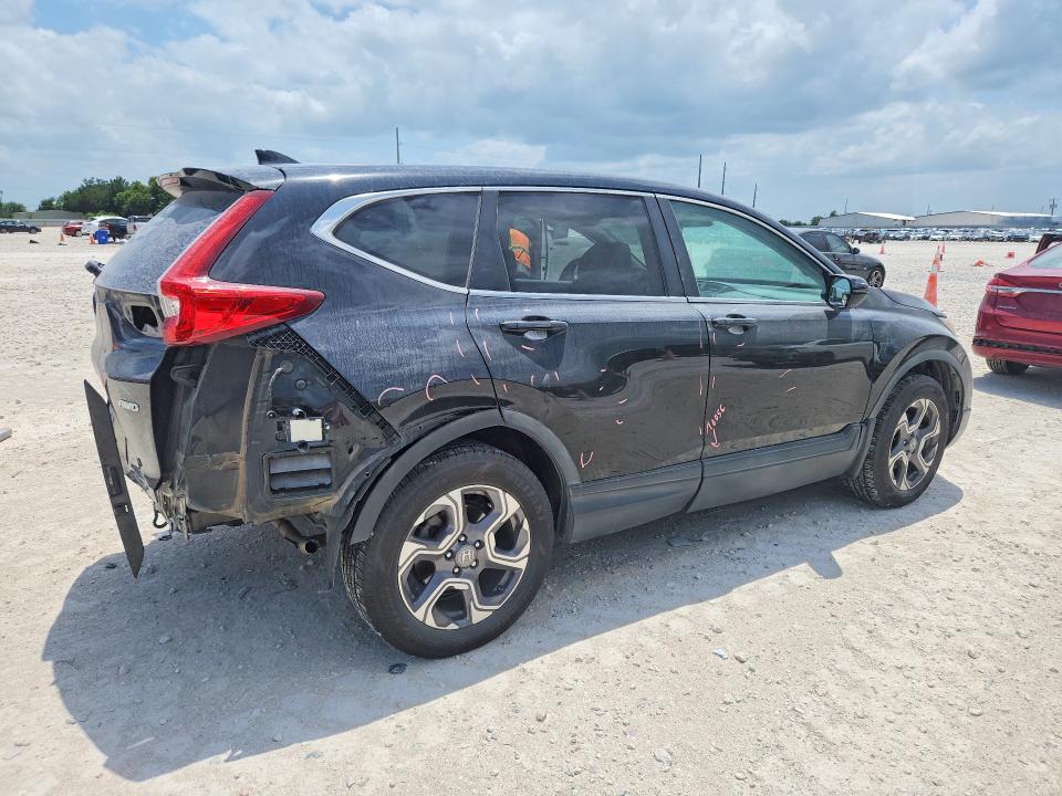 2018 Honda Cr-v VIN 7FARW2H58JE048578 COPART salvage auction — REAR END, Tx - Salvage Vehicle Title, sold $150 on 2026-08-20 (photo 3)