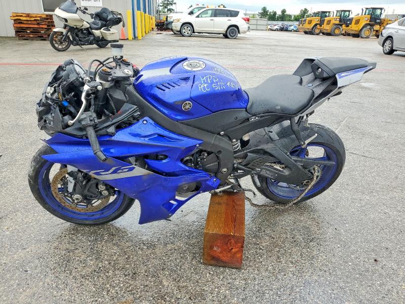 2020 Yamaha Yzf VIN JYARJ28E4LA005843 COPART salvage auction — FRONT END, Tx - Salvage Vehicle Title, sold $4,850 on 2026-07-16 (photo 3)