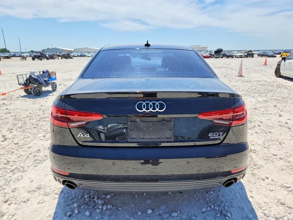 2017 Audi A4 VIN WAUENAF42HN003291 COPART salvage auction — FRONT END, TX - SALVAGE VEHICLE TITLE, sold $2,700 on 2026-07-16 (photo 6)