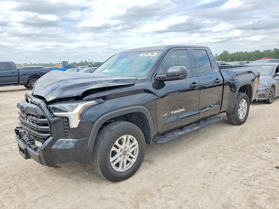 2023 Toyota Tundra VIN 5TFLA5DA8PX075329 COPART salvage auction — FRONT END, Tx - Salvage Vehicle Title, sold $12,000 on 2026-07-24 (photo 1)