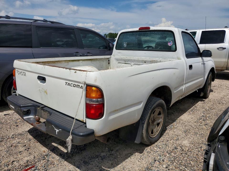 2002 Toyota Tacoma VIN 5TENL42N52Z122045 COPART salvage auction — NORMAL WEAR, Tx - Certificate Of Title, sold $2,300 on 2026-07-10 (photo 3)