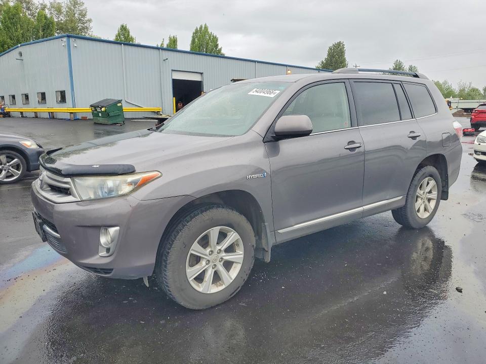 2011 Toyota Highlander hybrid VIN JTEBC3EH1B2003251 COPART salvage auction — MECHANICAL, Wa - Vehicle Cert Of Ownership-Titl, sold $825 on 2026-07-20 (photo 1)