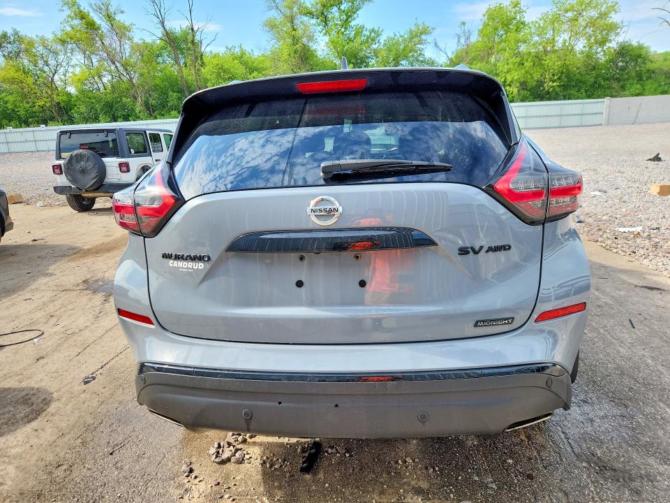 2022 Nissan Murano VIN 5N1AZ2BS7NC118844 COPART salvage auction — FRONT END, Wi - Cert Of Title-Claim Paid, sold $7,600 on 2026-07-06 (photo 6)