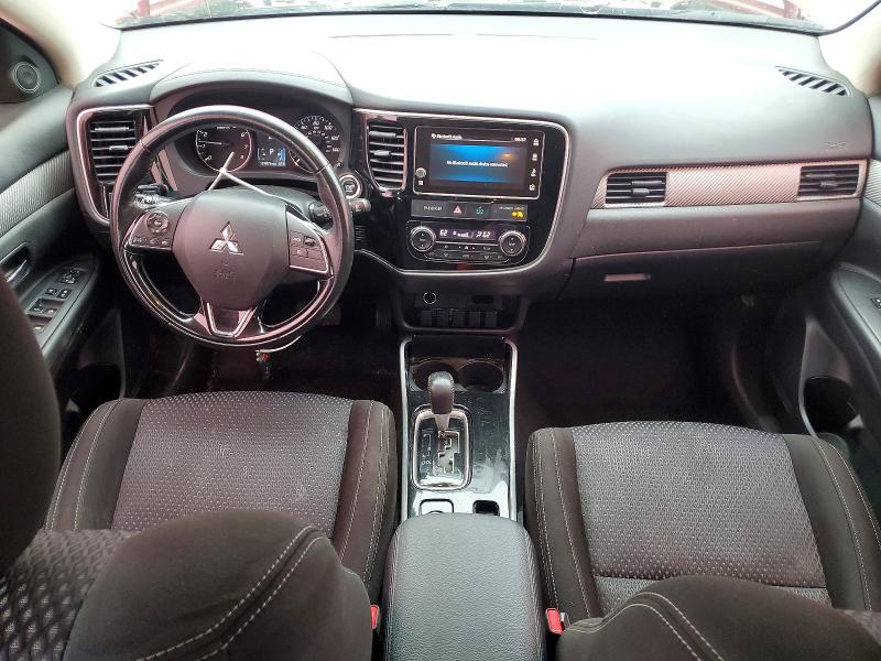 2018 Mitsubishi Outlander VIN JA4AZ3A33JZ037216 COPART salvage auction — HAIL, Ok - Cert Of Title-Salvage, sold $3,200 on 2026-07-08 (photo 8)