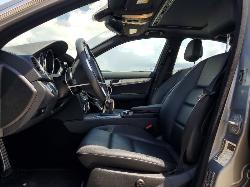 2012 Mercedes-benz C-klasse VIN WDDGF8BB0CR213580 COPART salvage auction — FRONT END, Tx - Certificate Of Title, sold $2,250 on 2026-07-02 (photo 7)