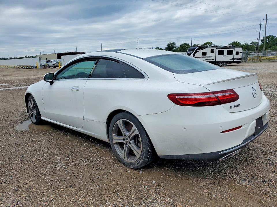2018 Mercedes-benz E-klasse VIN WDD1J6FB1JF020002 COPART salvage auction — FRONT END, Tx - Certificate Of Title, sold $12,400 on 2026-07-09 (photo 2)