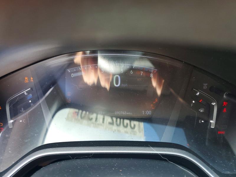 2020 Honda Cr-v VIN 7FARW2H58LE018516 COPART salvage auction — FRONT END, Pa - Certificate Of Salvage, sold $4,450 on 2026-07-20 (photo 9)
