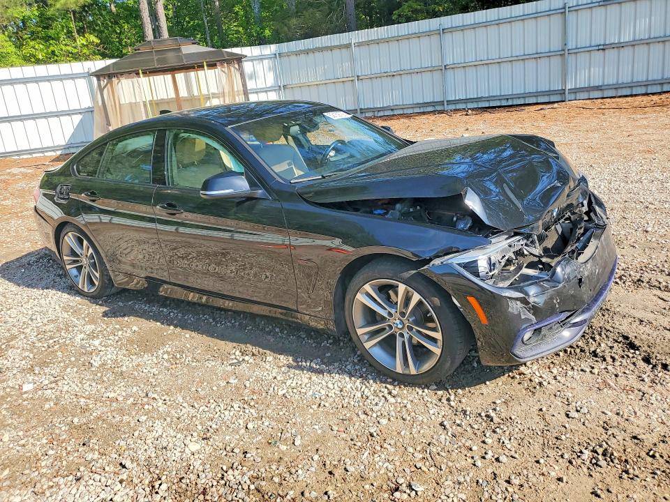2018 BMW 4er VIN WBA4J1C50JBG81052 COPART salvage auction — FRONT END, Nc - Salvage Certificate Of Title, sold $1,850 on 2026-07-17 (photo 4)