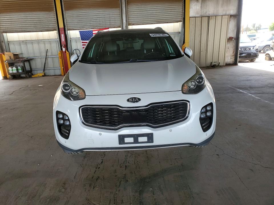 2017 Kia Sportage VIN KNDPRCA66H7067990 COPART salvage auction — MECHANICAL, Az - Certificate Of Title, sold $1,700 on 2026-07-08 (photo 5)