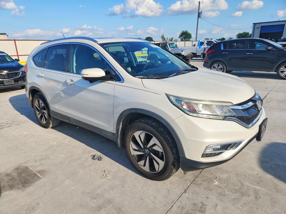 2015 Honda Cr-v VIN 5J6RM3H93FL025184 COPART salvage auction — REAR END, Tx - Salvage Vehicle Title, sold $5,500 on 2026-07-02 (photo 4)