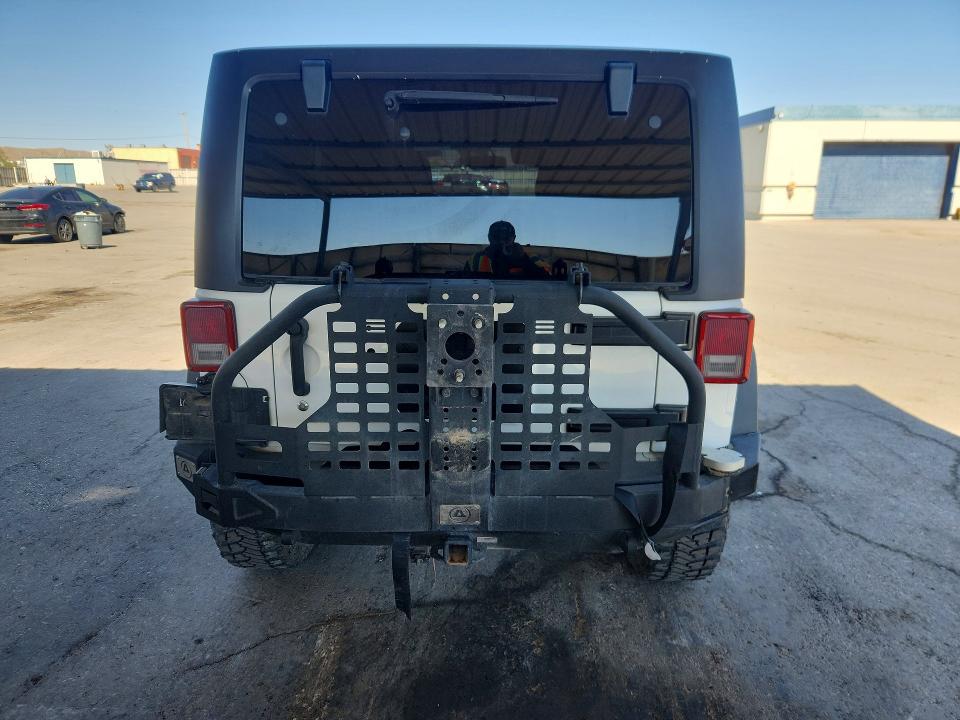 2013 Jeep Wrangler / VIN 1C4BJWFGXDL638144 COPART salvage auction — UNDERCARRIAGE, Tx - Certificate Of Title, sold $4,800 on 2026-07-10 (photo 6)