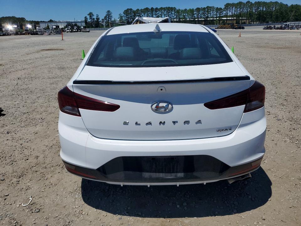 2020 Hyundai Elantra VIN KMHD04LB2LU056357 COPART salvage auction — SIDE, Nc - Salvage Certificate Of Title, sold $2,100 on 2026-07-27 (photo 6)