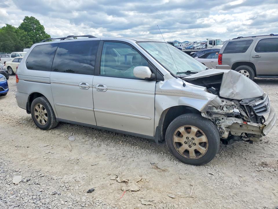 2003 Honda Odyssey VIN 5FNRL18973B087554 COPART salvage auction — FRONT END, Tn - Salvage Certificate, sold $425 on 2026-07-02 (photo 4)
