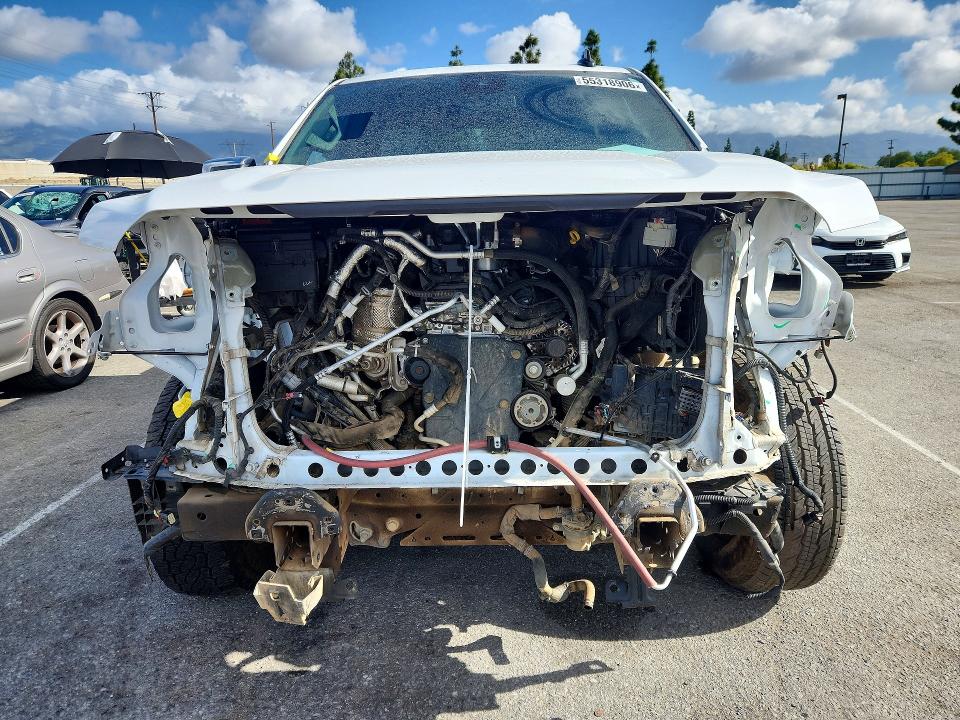 2023 Gmc SIERRA VIN 1GTVUBE81PZ314430 COPART salvage auction — FRONT END, Ca - Salvage Certificate, sold $11,100 on 2026-07-28 (photo 5)