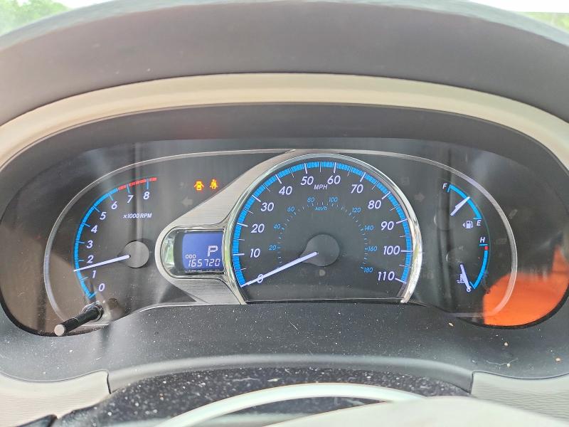 2013 Toyota Sienna VIN 5TDYK3DC5DS402344 COPART salvage auction — REAR END, Nc - Salvage Certificate Of Title, sold $4,200 on 2026-07-17 (photo 9)