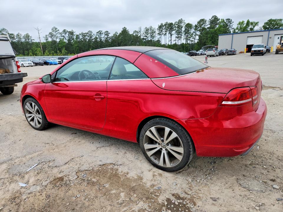 2013 Volkswagen VIN WVWFW8AH9DV002821 COPART salvage auction — WATER/FLOOD, Sc - Cert Of Title-Salvage Water, sold $450 on 2026-08-03 (photo 2)