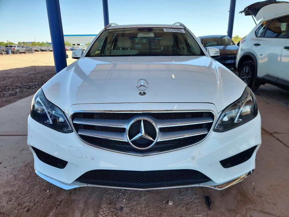 2014 Mercedes-benz E-klasse VIN WDDHH8JB2EA906099 COPART salvage auction — FRONT END, AZ - CERT OF TITLE - SALVAGE, sold $3,400 on 2026-07-30 (photo 5)