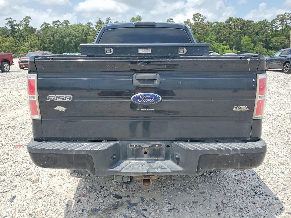 2009 Ford F-150 VIN 1FTRX12W19FA08905 COPART salvage auction — SIDE, TX - CERTIFICATE OF TITLE, sold $1,850 on 2026-07-02 (photo 6)