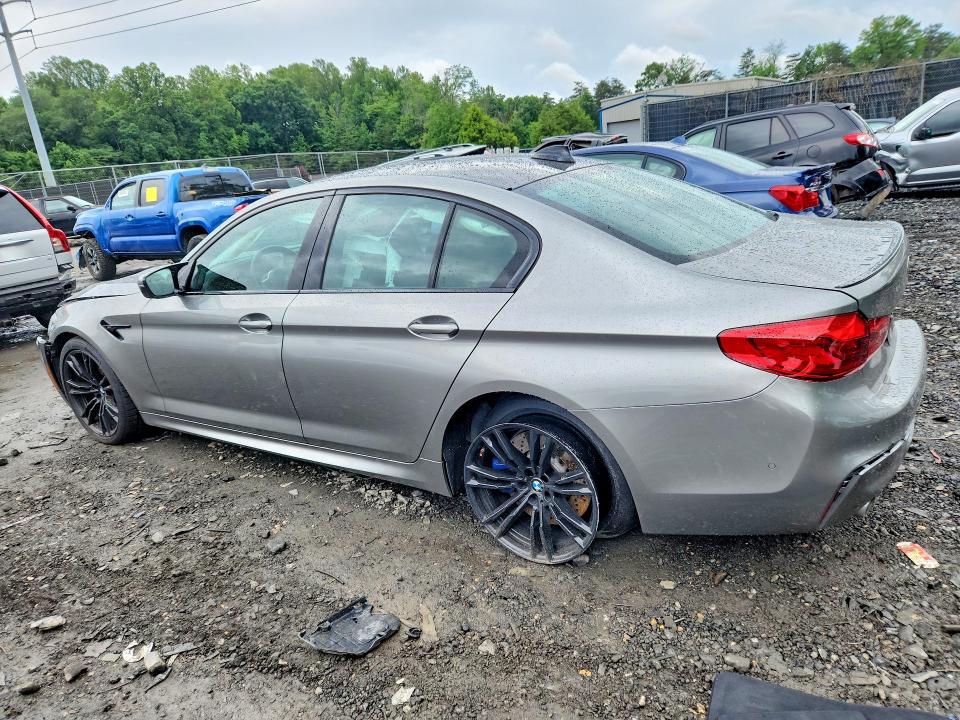 2019 BMW M5 VIN WBSJF0C50KB284255 COPART salvage auction — FRONT END, Md - Cert Of Salvage > 75% Damage, sold $21,300 on 2026-07-31 (photo 2)