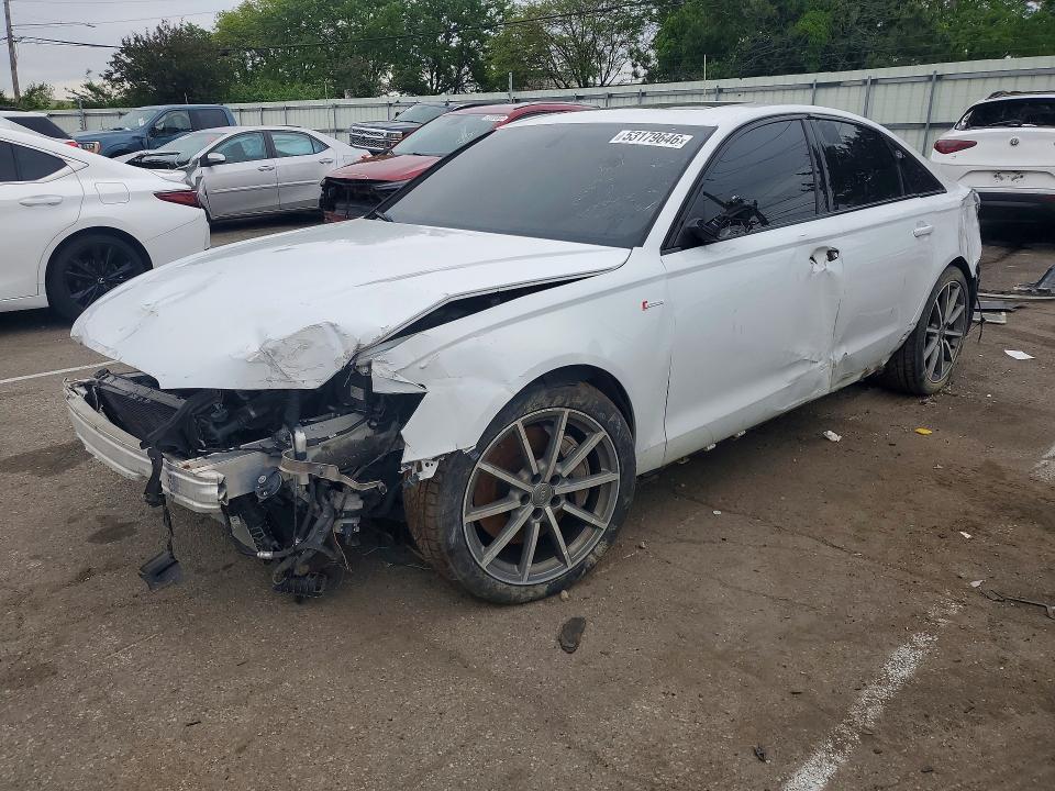 2018 Audi A6 VIN WAUF3AFC3JN109398 COPART salvage auction — FRONT END, In - Certificate Of Title, sold $2,150 on 2026-07-29 (photo 1)